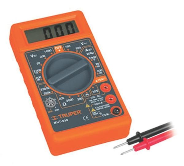 רב מודד דגם TRUPER 830 כלי מדידה מקצועי
