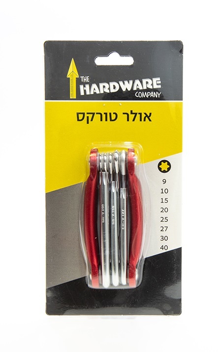 סט 8 מפתחות טורקס לאולר עבודה
