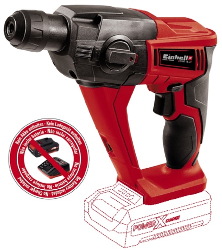 פטישון אלחוטי Einhell TE-HD 18 LI-SOLO