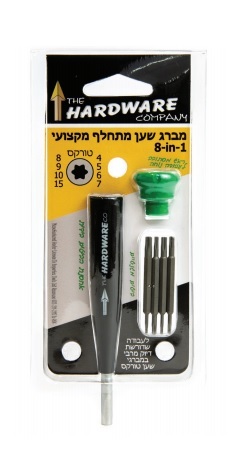 מברג טורקס מתחלף מקצועי 81T