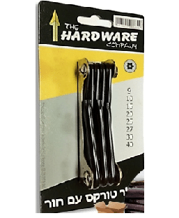 סט אולר טורקס עם חורים שמונה יחידות כלי עבודה