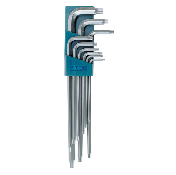 סט מפתחות TORX חור ארוך תשע יחידות SIGNET