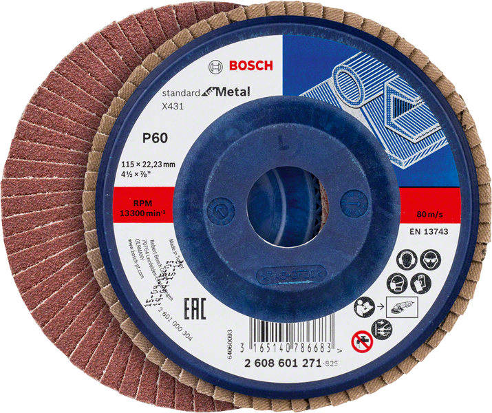ניר ליטוש למשחזת 60 גרעין BOSCH