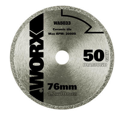להב מסור קרמיקה וביטון 76ממ WORX WX424 WA5033