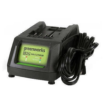 מטען מהיר לסוללות ליתיום איון 24V Greenworks