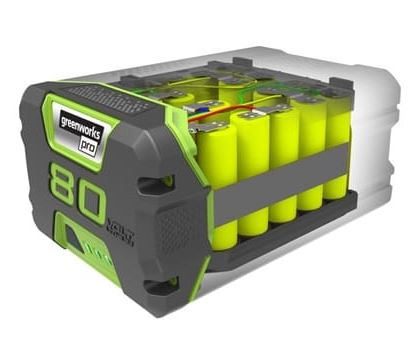 סוללת ליתיום איון 80V 2.0AH לגיטרת עבודה ירוקה
