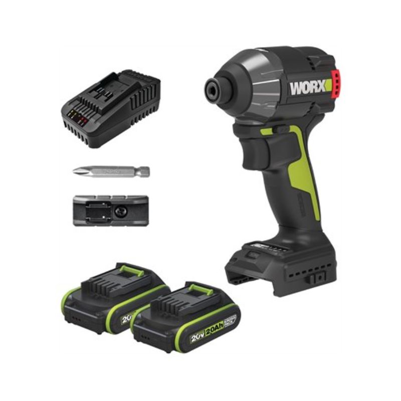 מברגת אימפקט Worx WU291.1 כלי עבודה חשמלי מקצועי