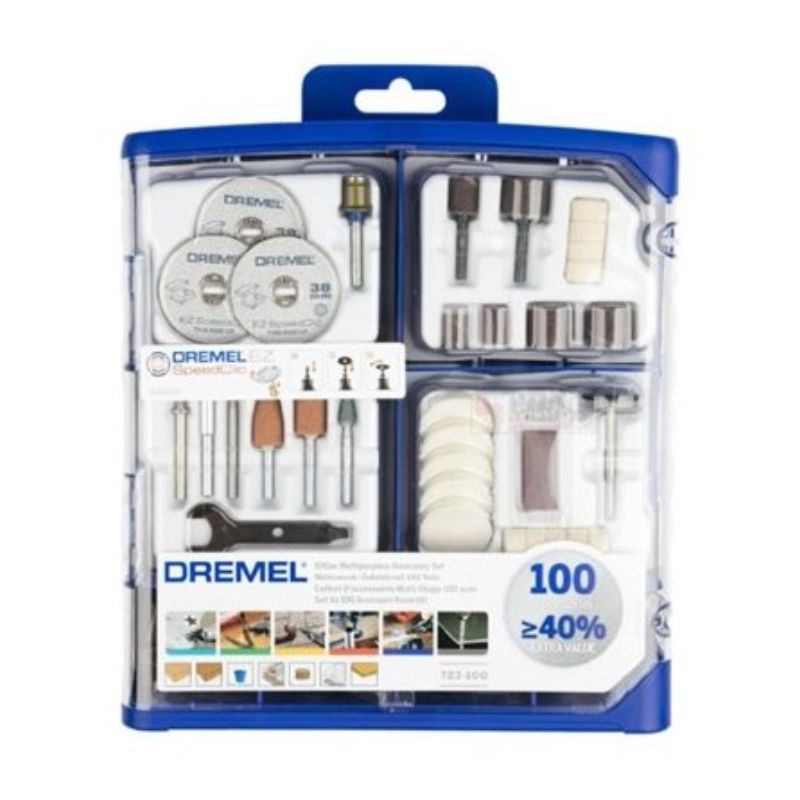 סט מקדחים Dremel 723 למקדחות חשמליות