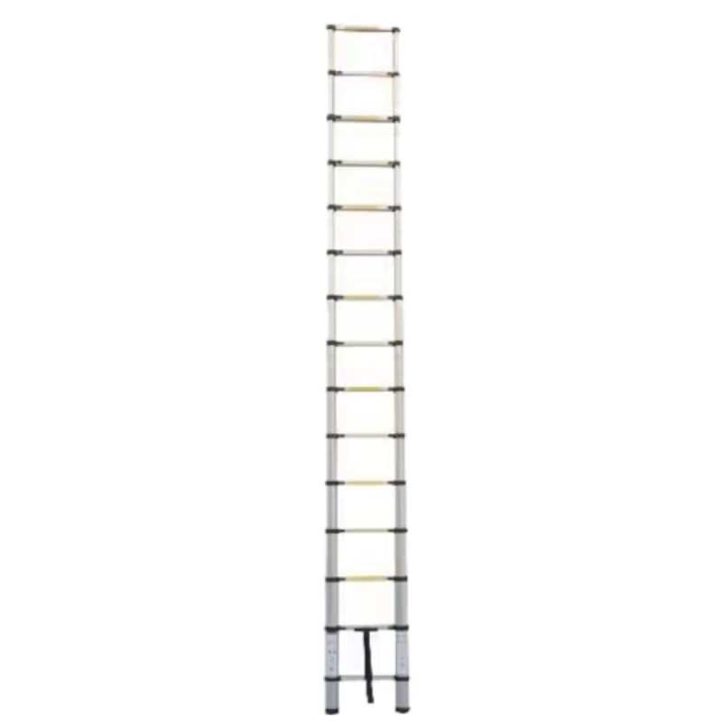 סולם טלסקופי 15 שלבים 4.4 מטר נשען
