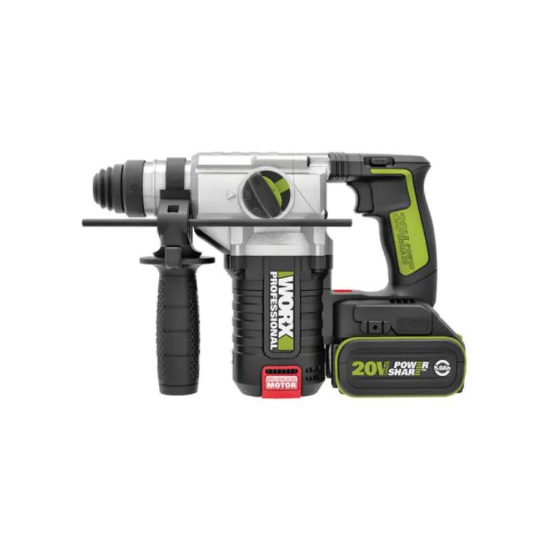 סט 20V פטישון ומשחזת עם ארגז כלים