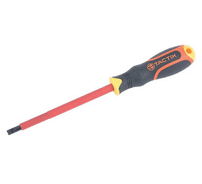 מברג שטוח מבודד 3×75 מ"מ TACTIX