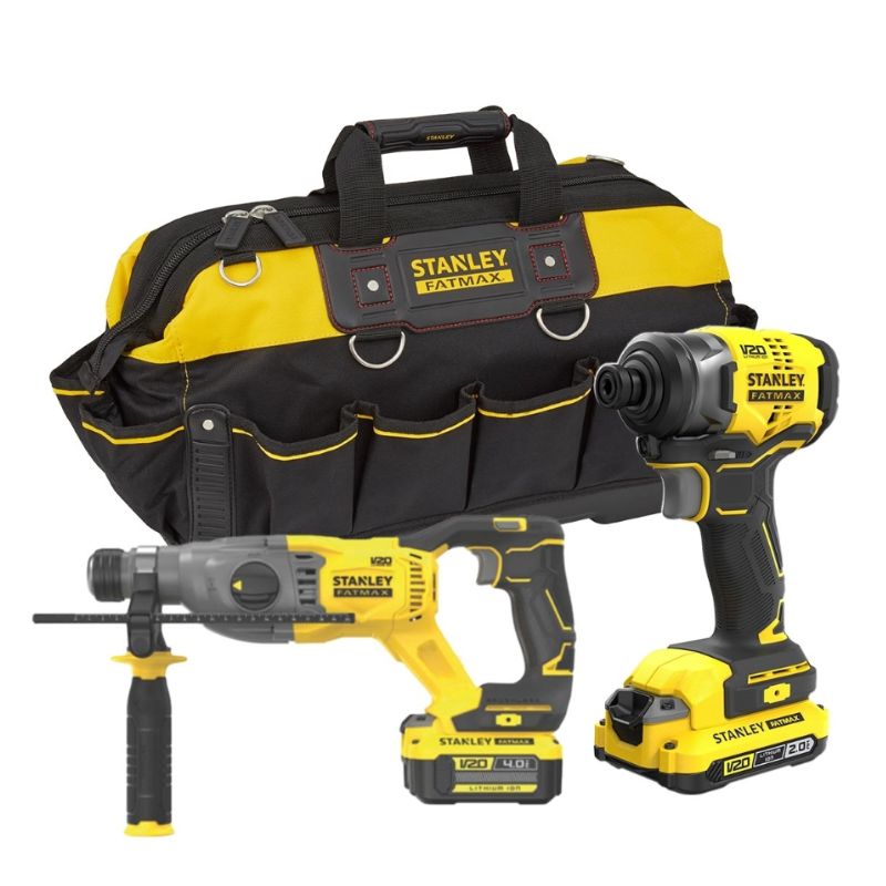 סט 18V פטישון ואימפרט STANLEY FMC2022