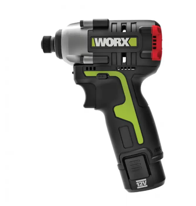 מברגת אימפקט Worx WU132 סוללה 2AH ומטען